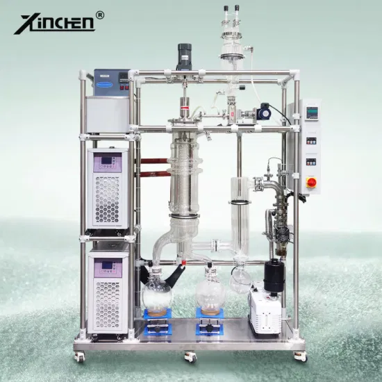 Lab High Vacuum Carotenoids Molecular Distillation Set up Manufacturer