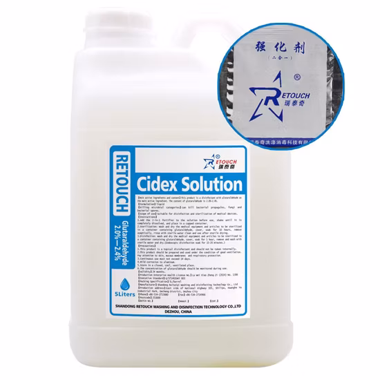 2% Glutaraldehyde Disinfectant for Medical and Surgical Instrument Disinfectant Cidex Solution